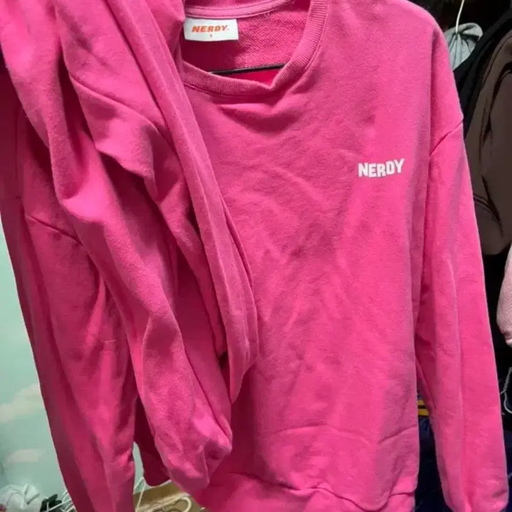 [BUNJANG] Nerd Training Set / 널디 맨투맨 세트 져지 트레이닝 세트 아육대