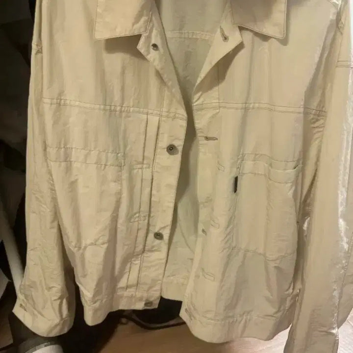 [BUNJANG] Moif 23SS Trucker Jacket Ecru (Size 1) / 모이프 23ss 트러커 에크루 1사이즈
