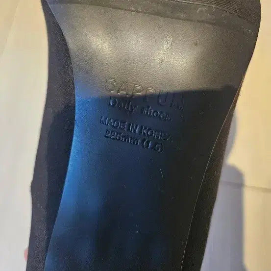 [BUNJANG] SAPPUN Stiletto Suede 225 / 사뿐 스틸레토 스웨이드 225