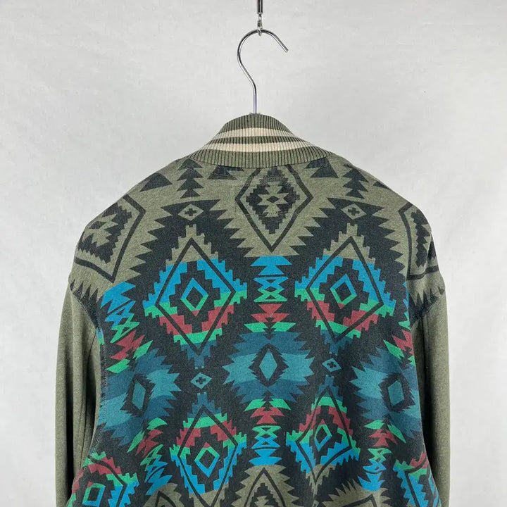 [BUNJANG] Aztec Pattern Sweat Cardigan / Denim&Supply (Ralph Lauren)아즈텍 패턴 스웻 가디건
