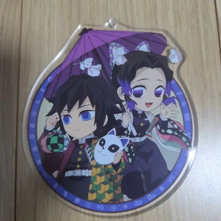 [BUNJANG] Demon Slayer Giyu Shinobu Acrylic Charm / 귀멸의칼날 기유시노부 아크릴챰