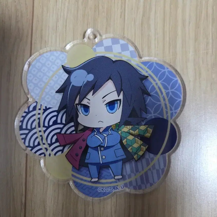 [BUNJANG] Demon Slayer Giyu Acrylic Keyring / 귀멸의 칼날 토미오카 기유 아크릴 키링