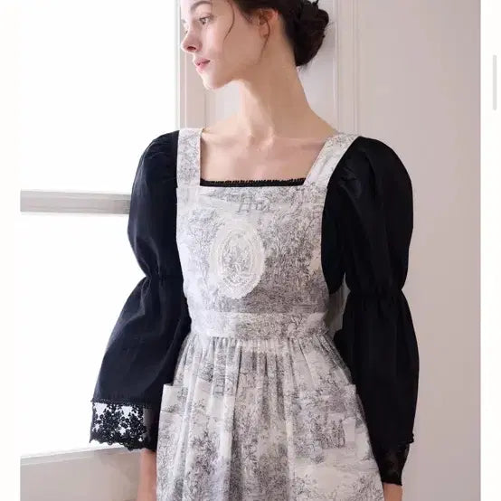 [SOLD OUT] 드브르베 자도르 에이프런 앞치마 그레이 (새상품)