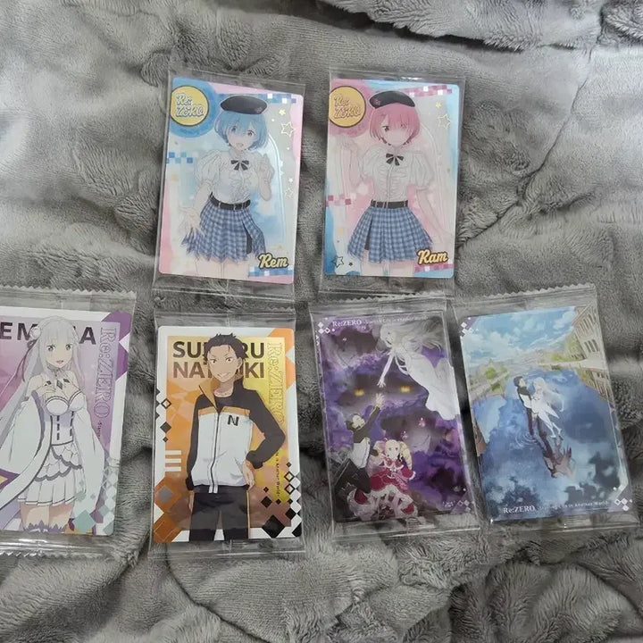 [BUNJANG] Re:ZERO Wafer Card Bundle Set / 리제로 웨하스 카드 일괄