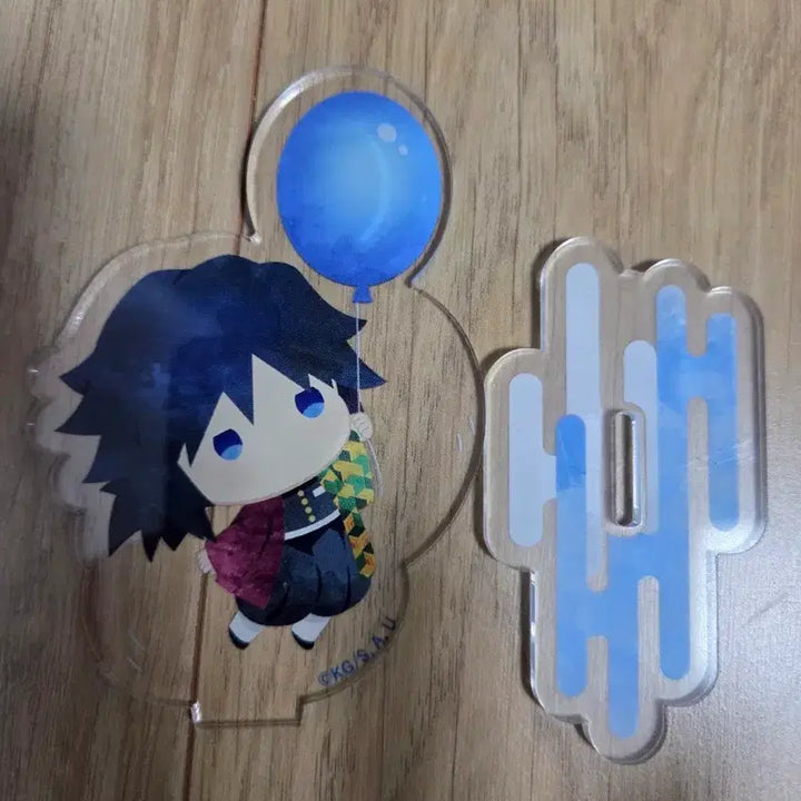 [BUNJANG] Demon Slayer Giyu Acrylic Stand / 귀멸의 칼날 토미오카 기유 풍선 아크릴 스탠드