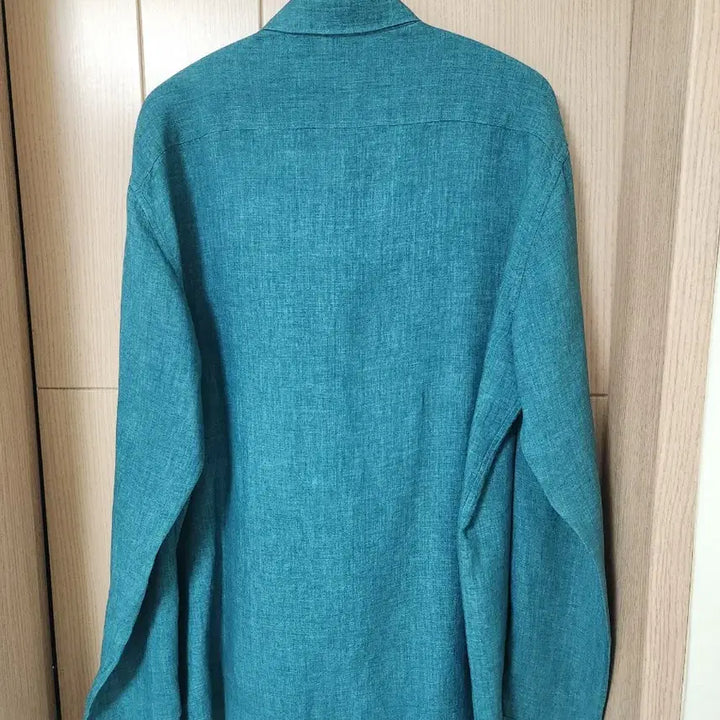 [BUNJANG] Allegri Xacus Linen Solid Shirt Green / [L]알레그리 24ss XACUS LINEN 솔리드 셔츠 그린 새상품