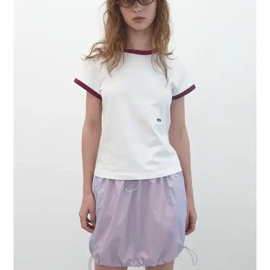 [BUNJANG] Enzo Blues Double Logo Ringer T-Shirt / [새상품] 엔조블루스 더블로고 링거 티셔츠