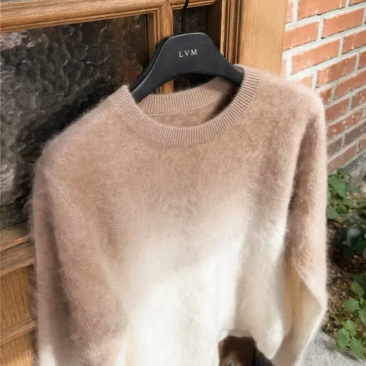 [BUNJANG] Lovemin Laurel Cashmere Knit / 러브민 로렐 그라데이션 캐시미어 니트