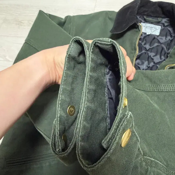 [BUNJANG] Carhartt WIP OG Detroit Jacket Olive S / 칼하트 wip og 디트로이트 자켓 올리브 s