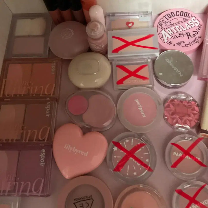 [BUNJANG] Cosmetics Palette, Tint, and Blush for Exchange / 화장품 교환 교신 판매 봄웜 여쿨 웜톤 쿨톤 팔레트 틴트 블러셔 색조