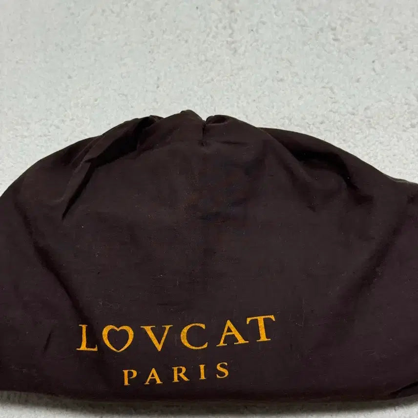 [BUNJANG] Lovecat Leopard Pattern Shoulder Bag / 러브캣 레오파드 패턴 숄더백