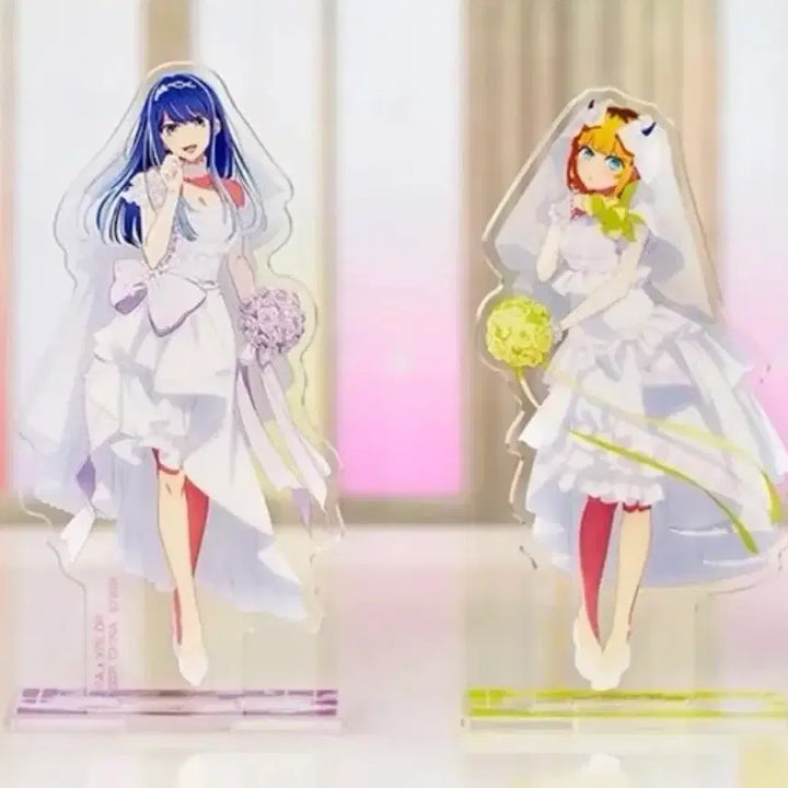 [BUNJANG] Oshi no Ko Akane &amp; Memcho Acrylic Stand Bundle / 최애의아이 꿈의 꽃다발 제일복권 G상 아크릴스탠드 아카네, 멤쵸 일괄