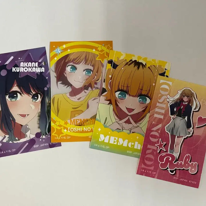 [BUNJANG] Oshi no Ko Akane &amp; Memcho Acrylic Stand Bundle / 최애의아이 꿈의 꽃다발 제일복권 G상 아크릴스탠드 아카네, 멤쵸 일괄