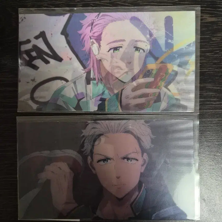 [BUNJANG] Wind Breaker Umeiya &amp; Kiryu Lenticular Wide Postcard Bundle Set / 윈브레 팝퍼블 렌티큘러 와이드 엽서 일괄 윈드브레이커 우메이야 키류