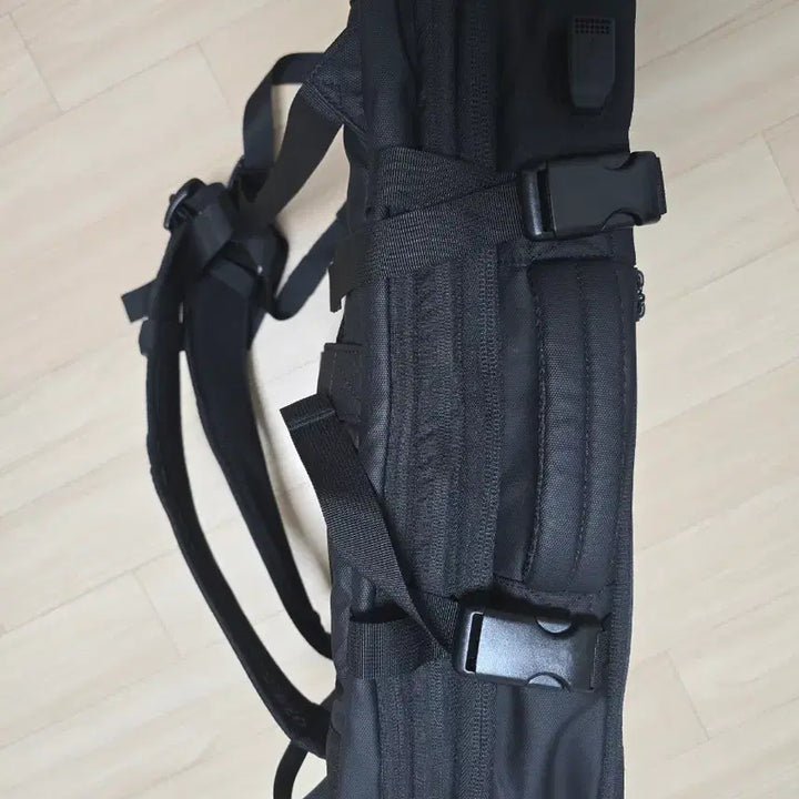 [BUNJANG] BANGE 37L Backpack Black / BANGE 확장형 남성 백팩 블랙 37L