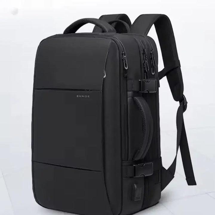 [BUNJANG] BANGE 37L Backpack Black / BANGE 확장형 남성 백팩 블랙 37L