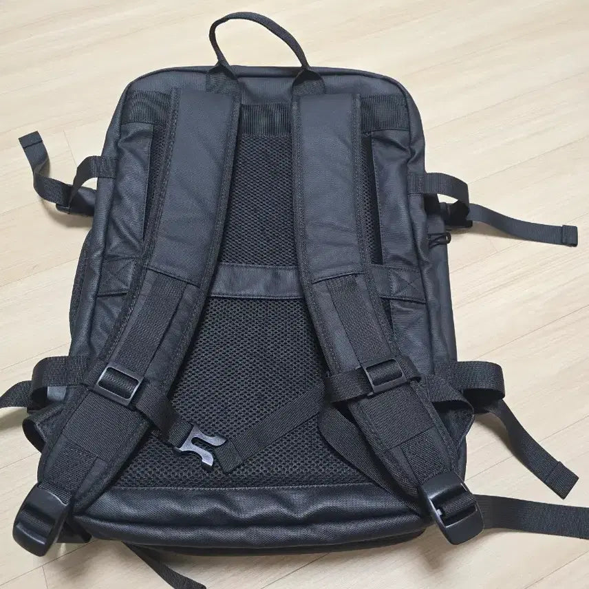 [BUNJANG] BANGE 37L Backpack Black / BANGE 확장형 남성 백팩 블랙 37L