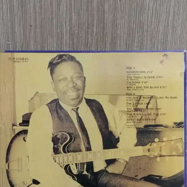 [BUNJANG] B.B. King LP Record / B.B. King LP 음반 레코드