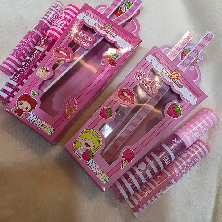 [BUNJANG] Lip Balm Lip Gloss Set / 립밤 립글로즈 세트(하나가격)