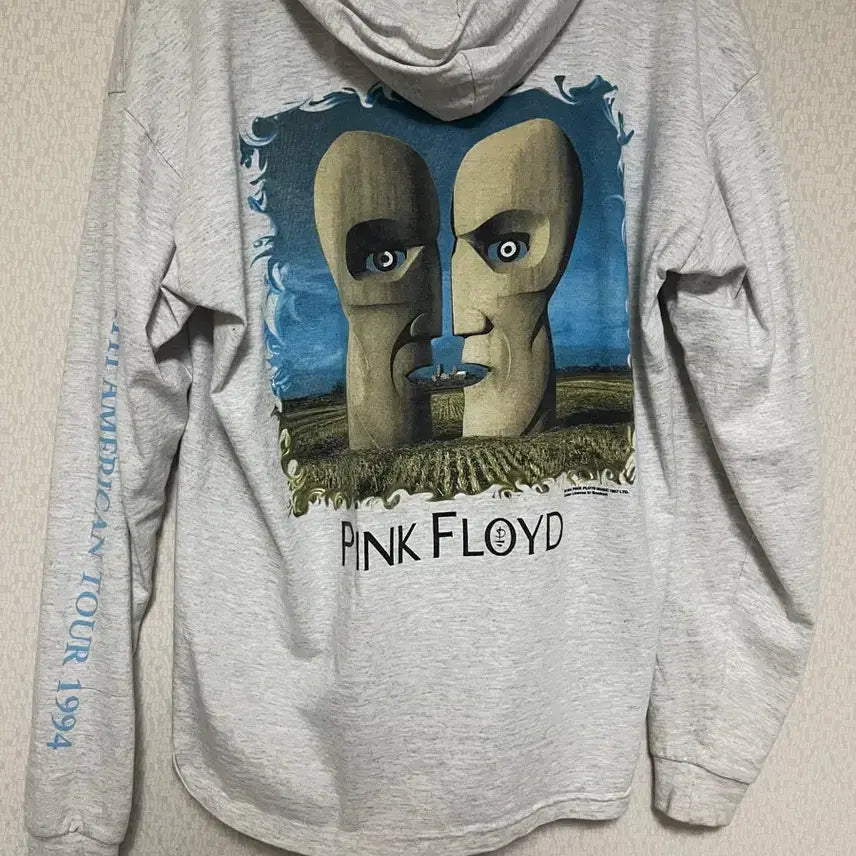 [BUNJANG] Pink Floyd Long Sleeve Hoodie / 핑크플로이드 롱슬리브 후드