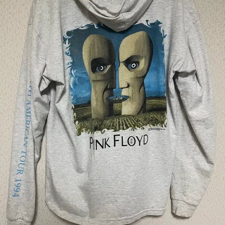 [BUNJANG] Pink Floyd Long Sleeve Hoodie / 핑크플로이드 롱슬리브 후드