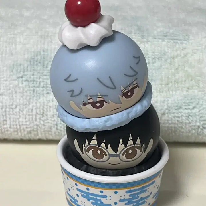 [BUNJANG] Gintama Gintoki &amp; Shinpachi Stack Up Figure / 은혼 츠미첸 스택업 피규어 긴토키 신파치
