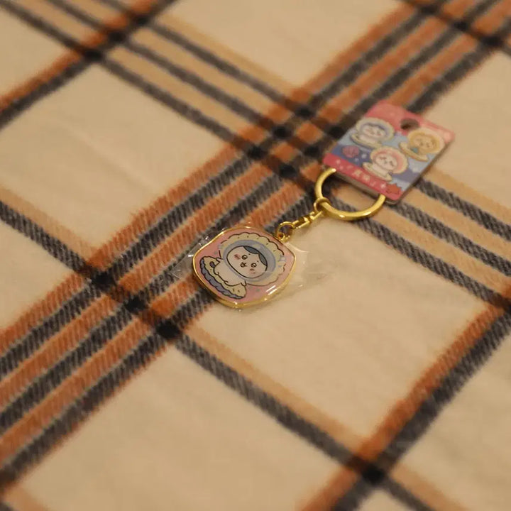 [BUNJANG] Chiikawa Hachware (Garma) Pearl Keychain / [미에현 한정] 치이카와 가르마 조개 진주 키링