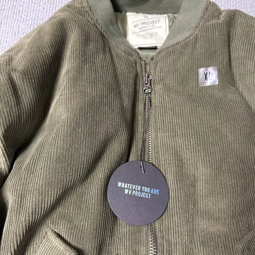 [BUNJANG] WV Project Tart Corduroy Bomber Jacket / 더블유브이프로젝트 타르트 코듀로이 항공점퍼