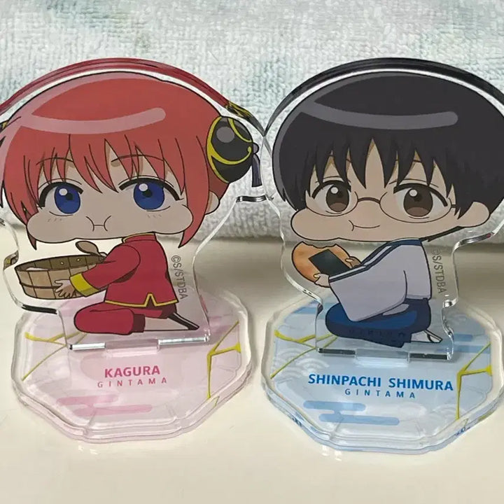 [BUNJANG] Gintama Kapurikko Acrylic Stand Bundle Set / 은혼 카푸릿코 아크릴 스탠드 카구라 신파치 일괄