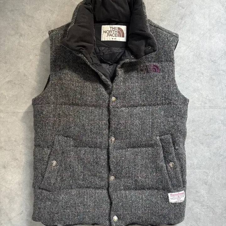 [BUNJANG] The North Face Harris Tweed Padded Vest / The North Face 노스페이스 해리스 트위드 패딩 베스트
