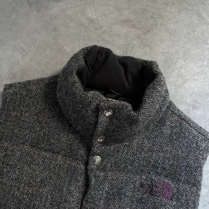 [BUNJANG] The North Face Harris Tweed Padded Vest / The North Face 노스페이스 해리스 트위드 패딩 베스트