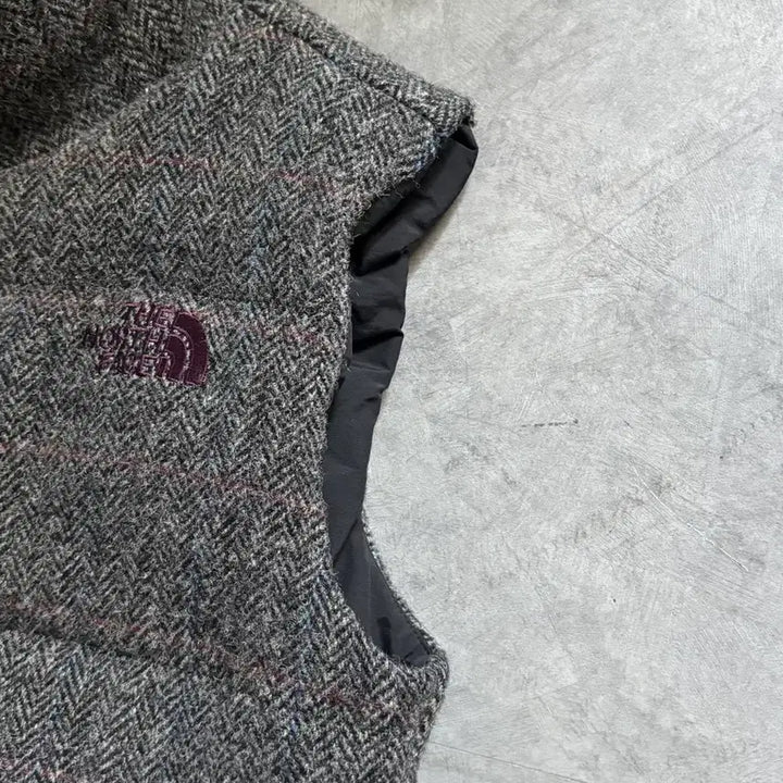 [BUNJANG] The North Face Harris Tweed Padded Vest / The North Face 노스페이스 해리스 트위드 패딩 베스트