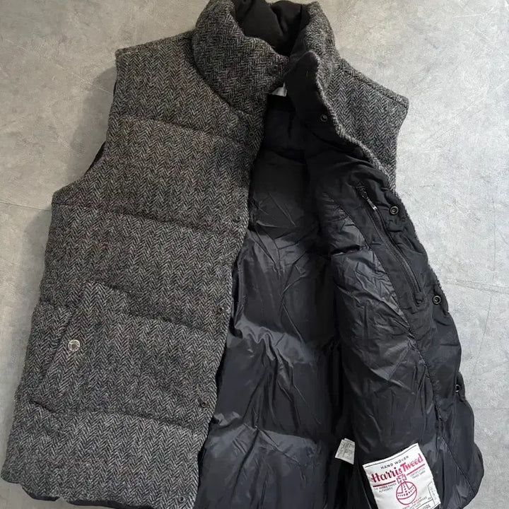 [BUNJANG] The North Face Harris Tweed Padded Vest / The North Face 노스페이스 해리스 트위드 패딩 베스트