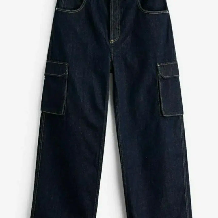 [SOLD OUT] 자라 와이드 카고 데님 팬츠 30