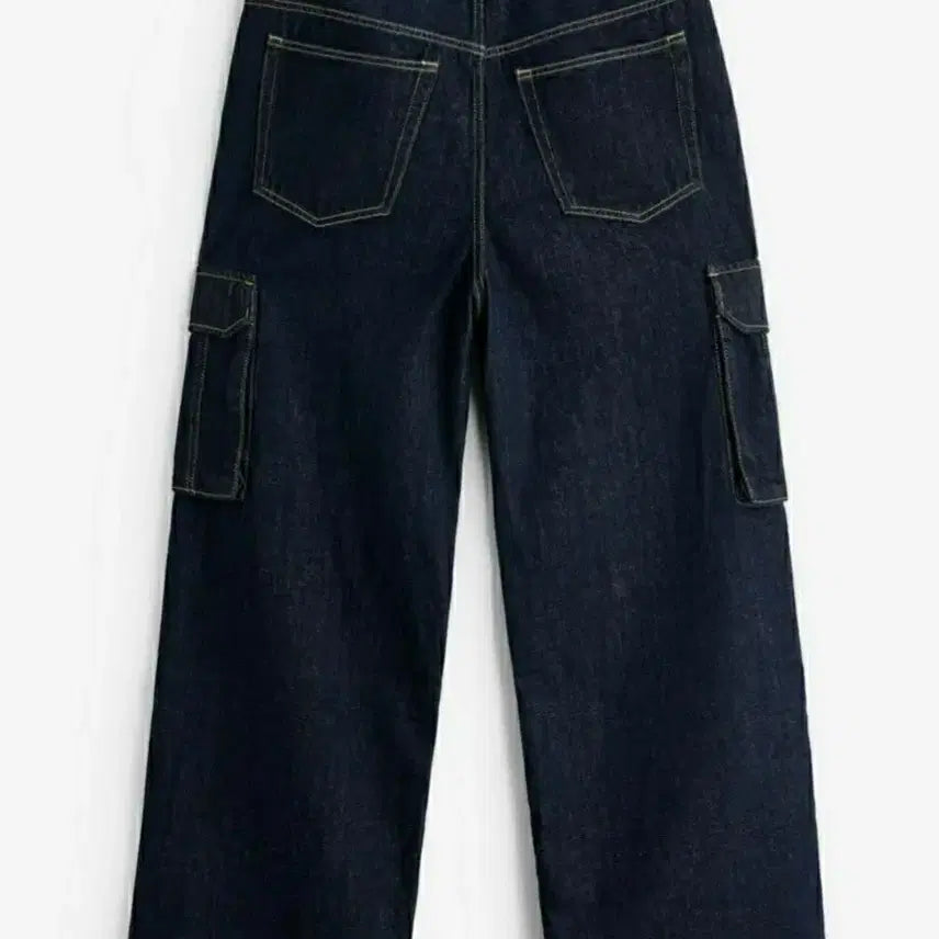 [SOLD OUT] 자라 와이드 카고 데님 팬츠 30