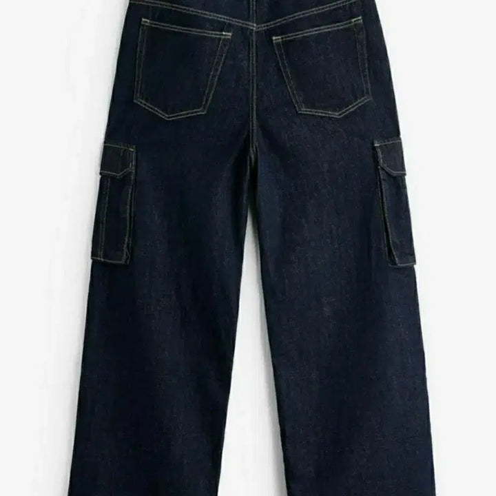 [SOLD OUT] 자라 와이드 카고 데님 팬츠 30