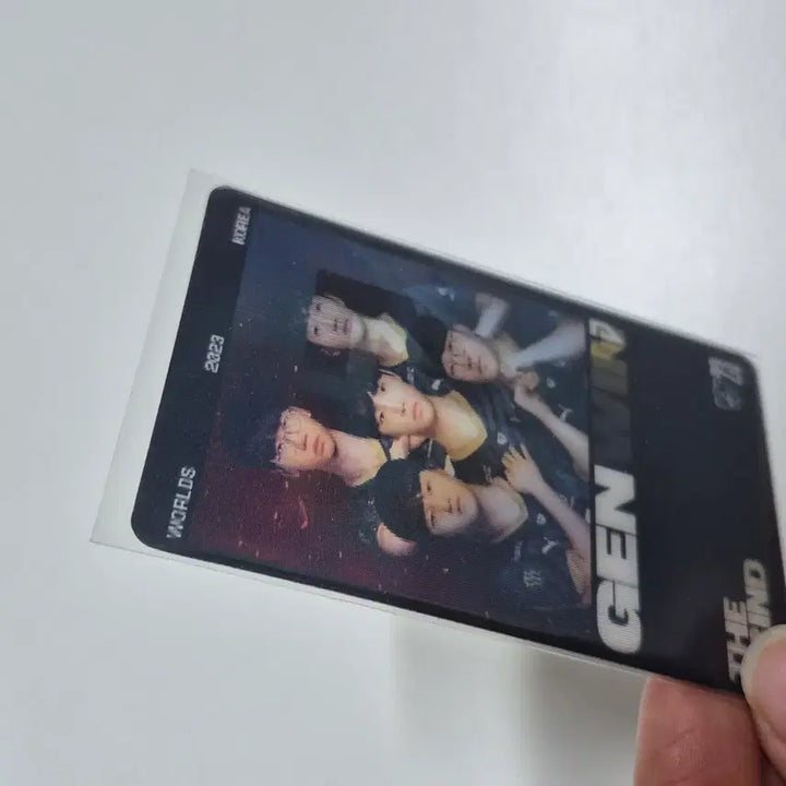 [BUNJANG] Gen.G 2023 Worlds Lenticular Photocard / 23 젠지 롤드컵 렌티큘러 포토카드