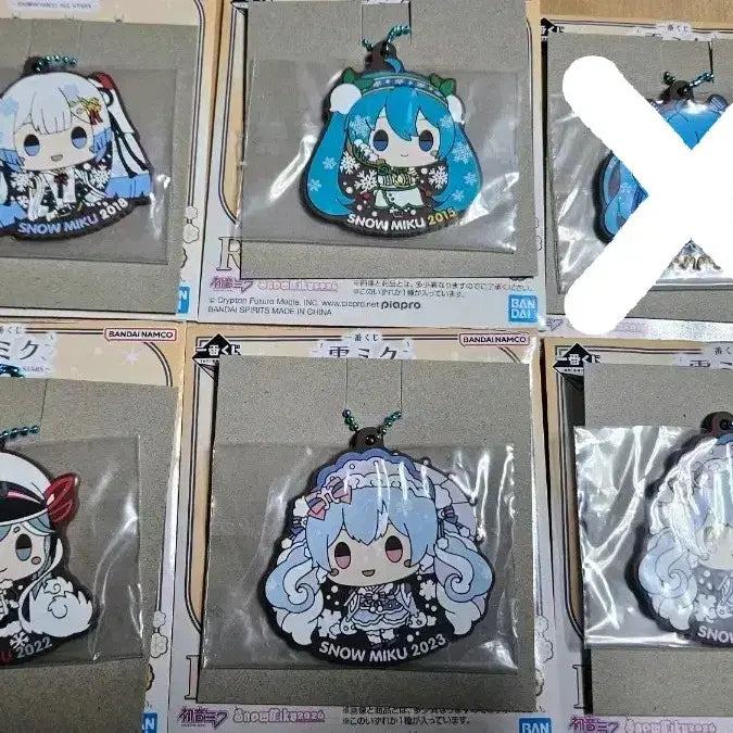 [BUNJANG] Hatsune Miku Rubber Charm / 미사용)제일복권 유키미쿠 러버참 판매합니다