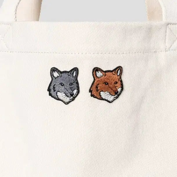 [BUNJANG] Maison Kitsuné Canvas Tote Bag / 메종크츠네 컨버스 토트백