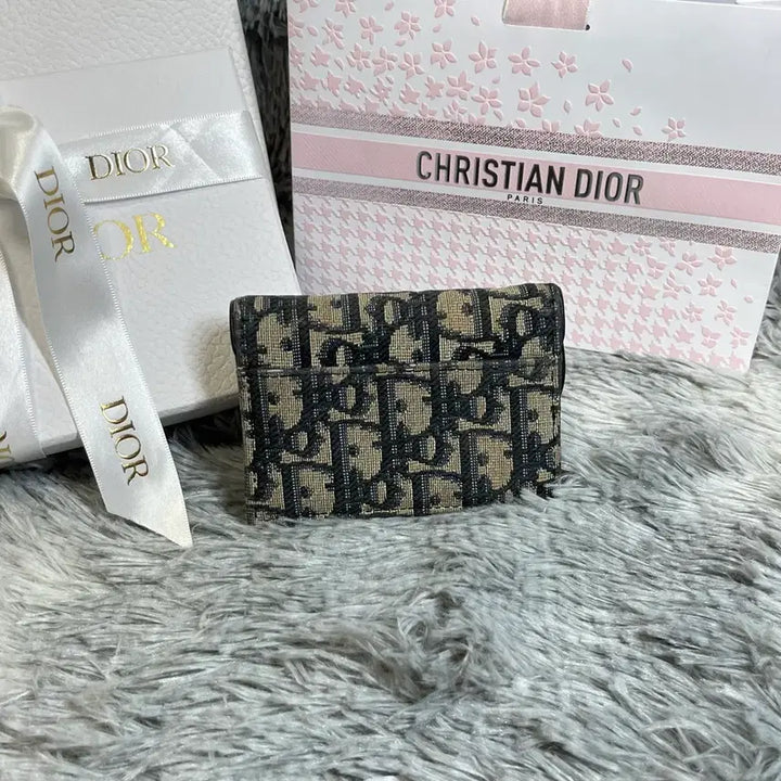 [BUNJANG] Dior Oblique Saddle Card Wallet / [OS] 디올 오블리크 새들 카드지갑