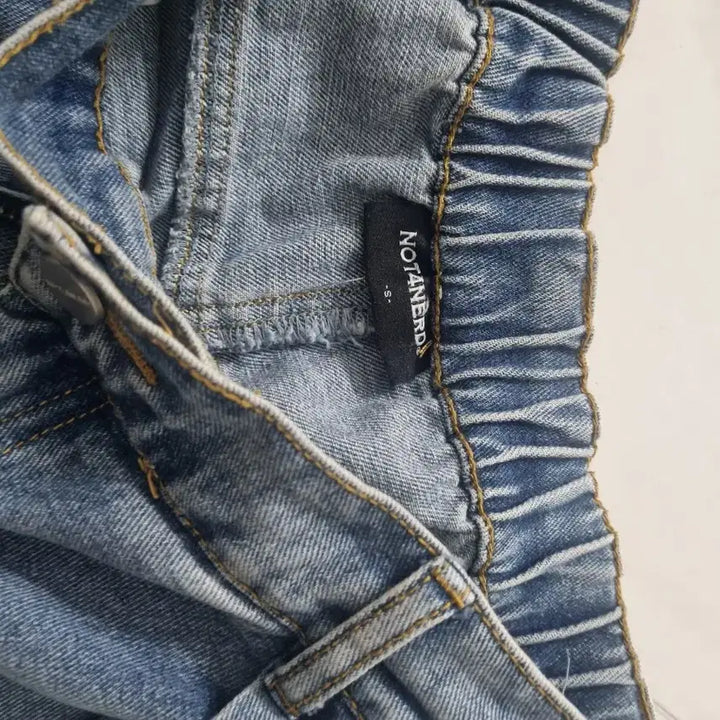 [BUNJANG] Light Blue Wide Denim Pants / 연청색 와이드 데님 팬츠