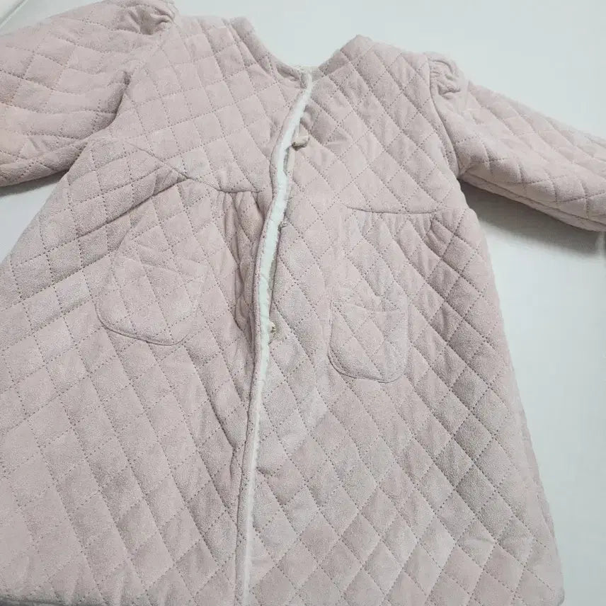[SOLD OUT] 우이동금손 퀼팅 아동 자켓 핑크 XL