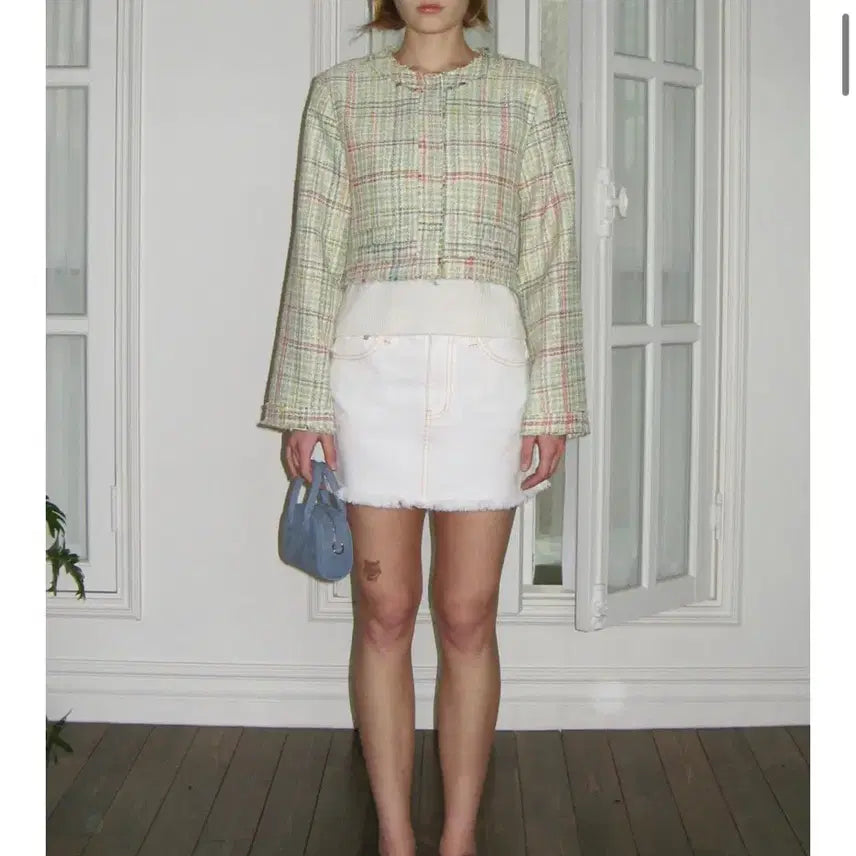 [BUNJANG] SINEINN Mixed Color Tweed Jacket / 시눈 믹스드 컬러 트위드 자켓