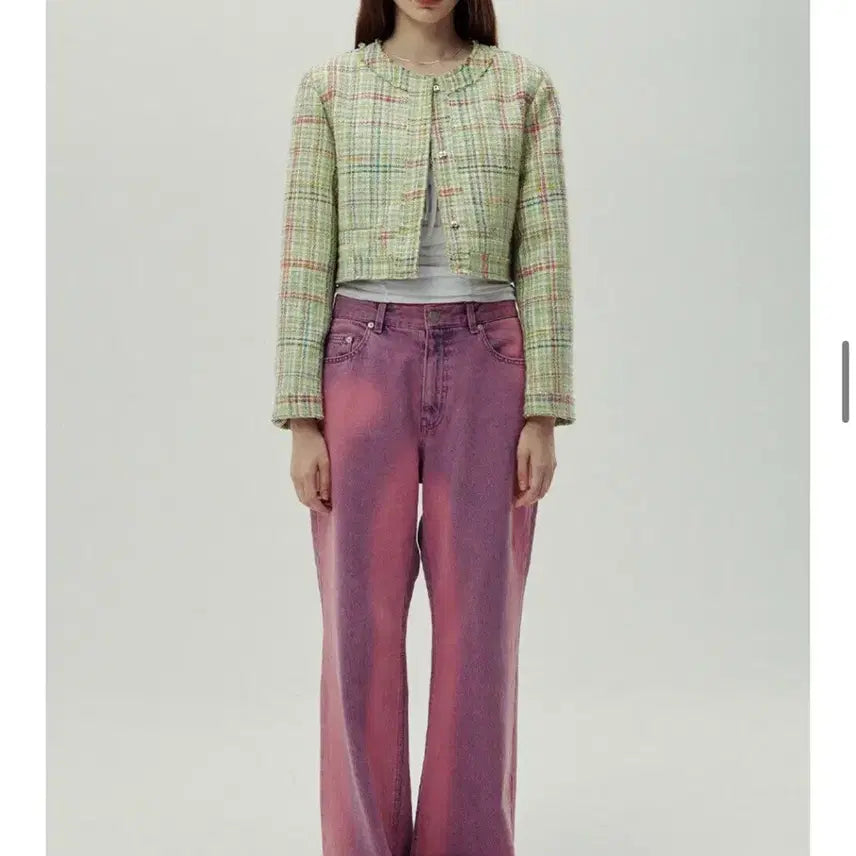 [BUNJANG] SINEINN Mixed Color Tweed Jacket / 시눈 믹스드 컬러 트위드 자켓