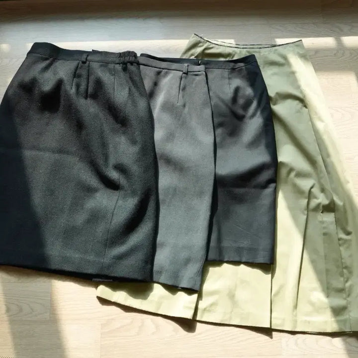 [BUNJANG] KEITH PORFAVOR Skirt Bundle Set / 일본 빈티지 구제 스커트 치마 4종 일괄 KEITH PORFAVOR