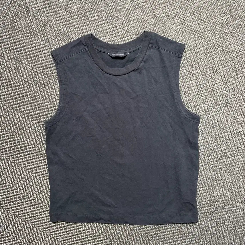 [SOLD OUT] 클럽모나코 블랙 민소매 티셔츠(S)