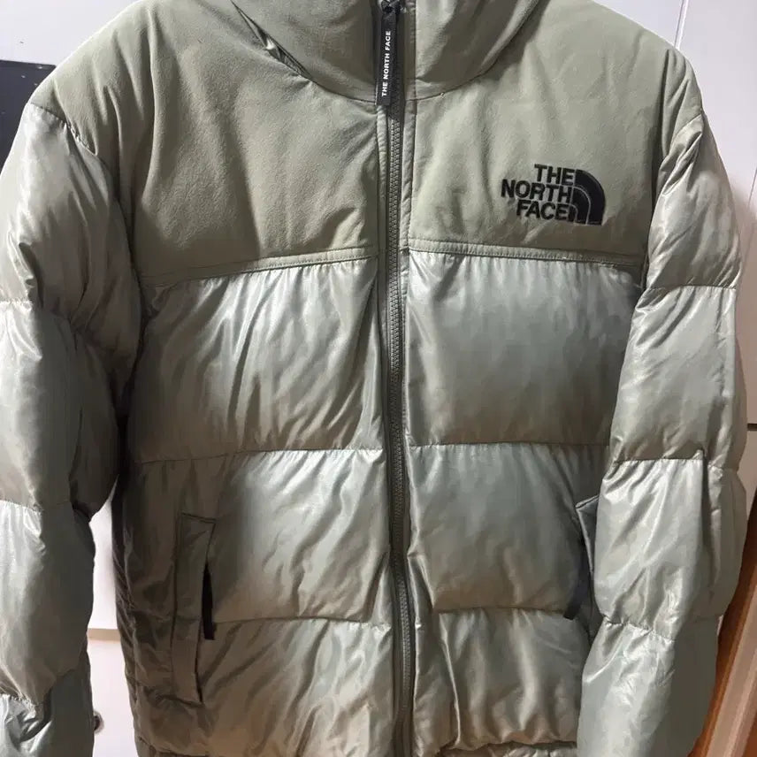 [BUNJANG] North Face Nuptse On-Ball Khaki M / 노스페이스 눕시 온볼 카키 M