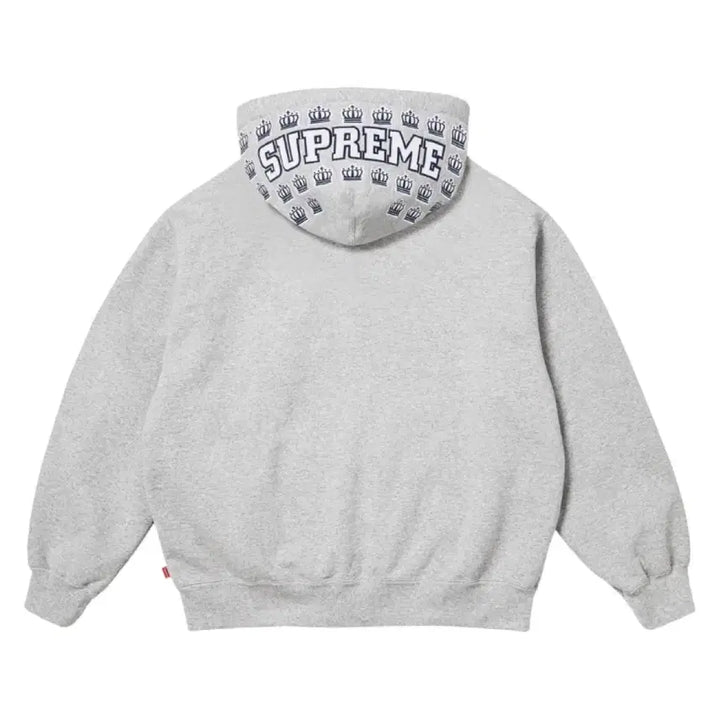 [BUNJANG] Supreme League Championship Zip-Up Hoodie Sweatshirt Header Grey 25FW / 슈프림 리그 챔스 집업 후드집업 스웨트셔츠 헤더 그레이 25FW 새상품