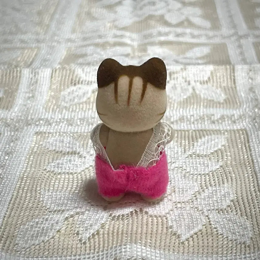 [BUNJANG] Sylvanian Families Old Discontinued Striped Cat Baby / 실바니안 올드 단종 시마네코 시마캣 시마 고양이 줄무늬 고양이 직립 아기