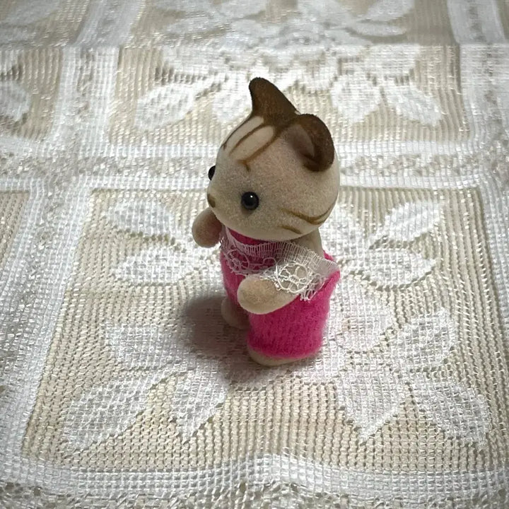 [BUNJANG] Sylvanian Families Old Discontinued Striped Cat Baby / 실바니안 올드 단종 시마네코 시마캣 시마 고양이 줄무늬 고양이 직립 아기